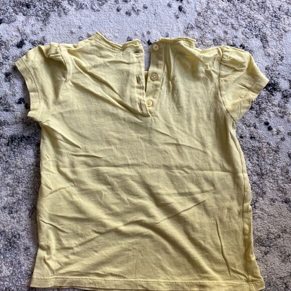 Gucci Kids Yellow Cat Graphic T-Shirt - Picture 2 of 2
